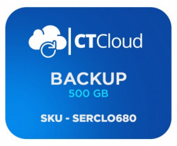 Backup en la Nube CT Cloud NCBU500GB